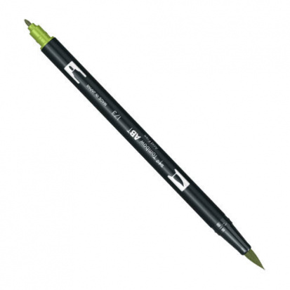 Маркер-кисть "Abt Dual Brush Pen" 173 зеленая ива